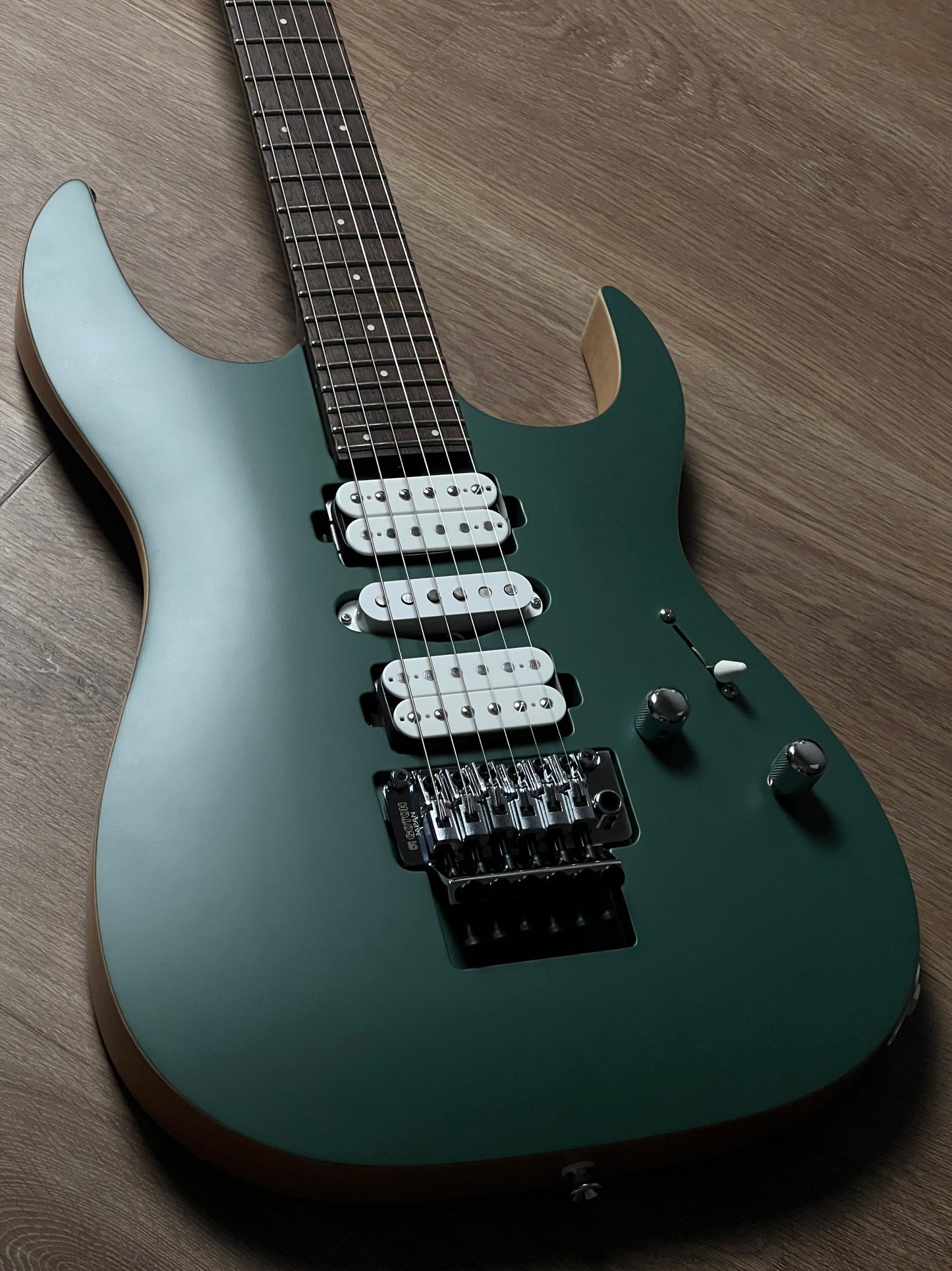 Saito S-624 HSH with Wenge in Moss Green 242913