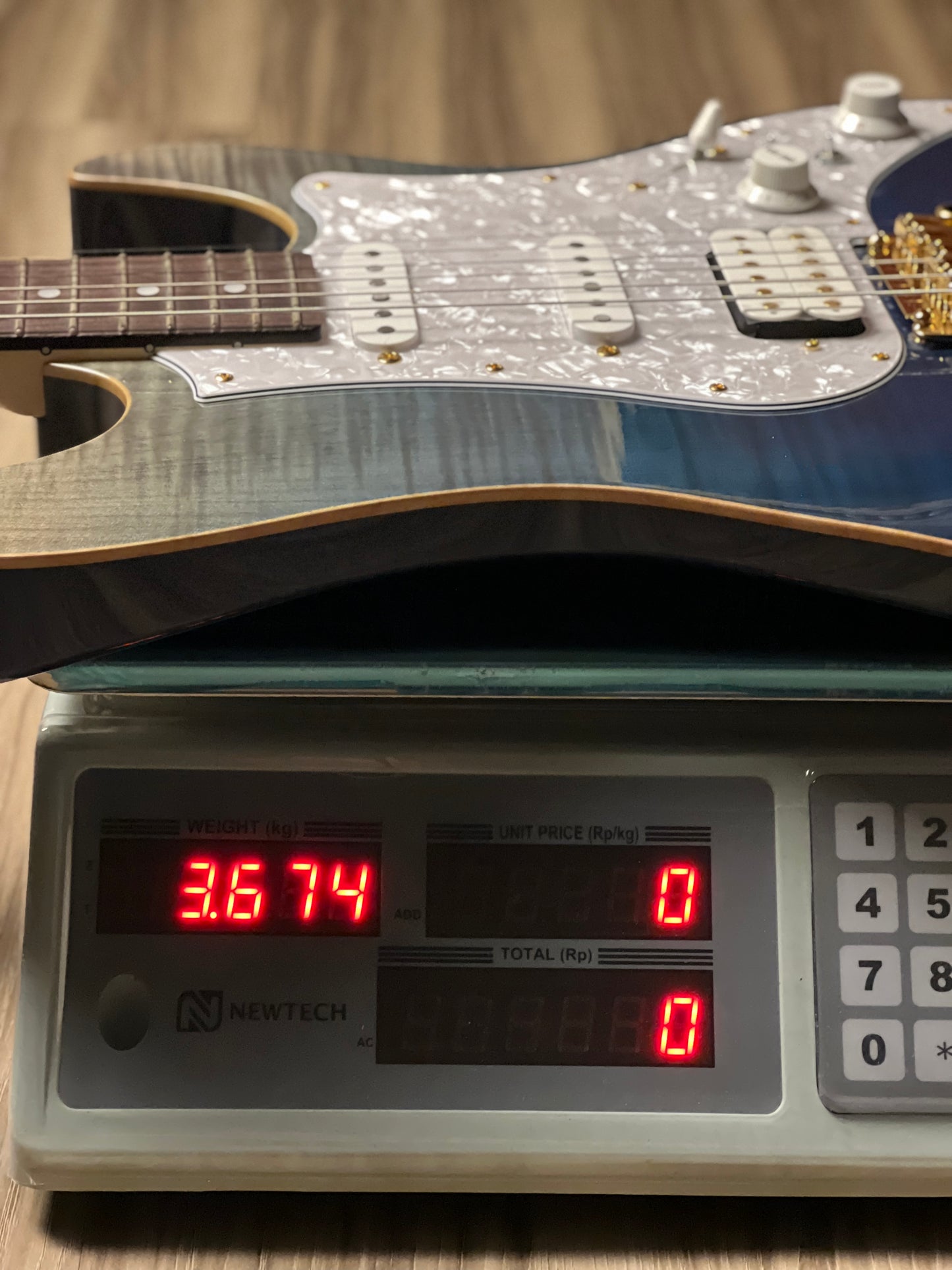 Fujigen FGN Guitars Expert EOS Odyssey in Navy Blue with Hardshell Case C230590