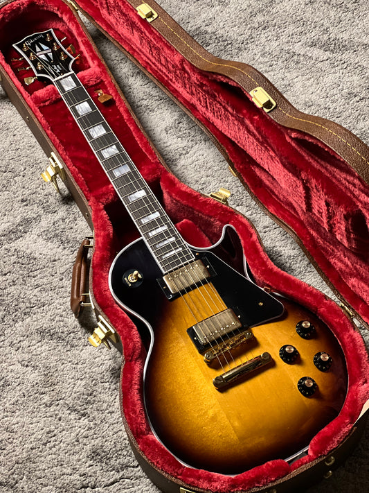 Gibson Les Paul Custom 70s w/Case in Tobacco Burst 204160114