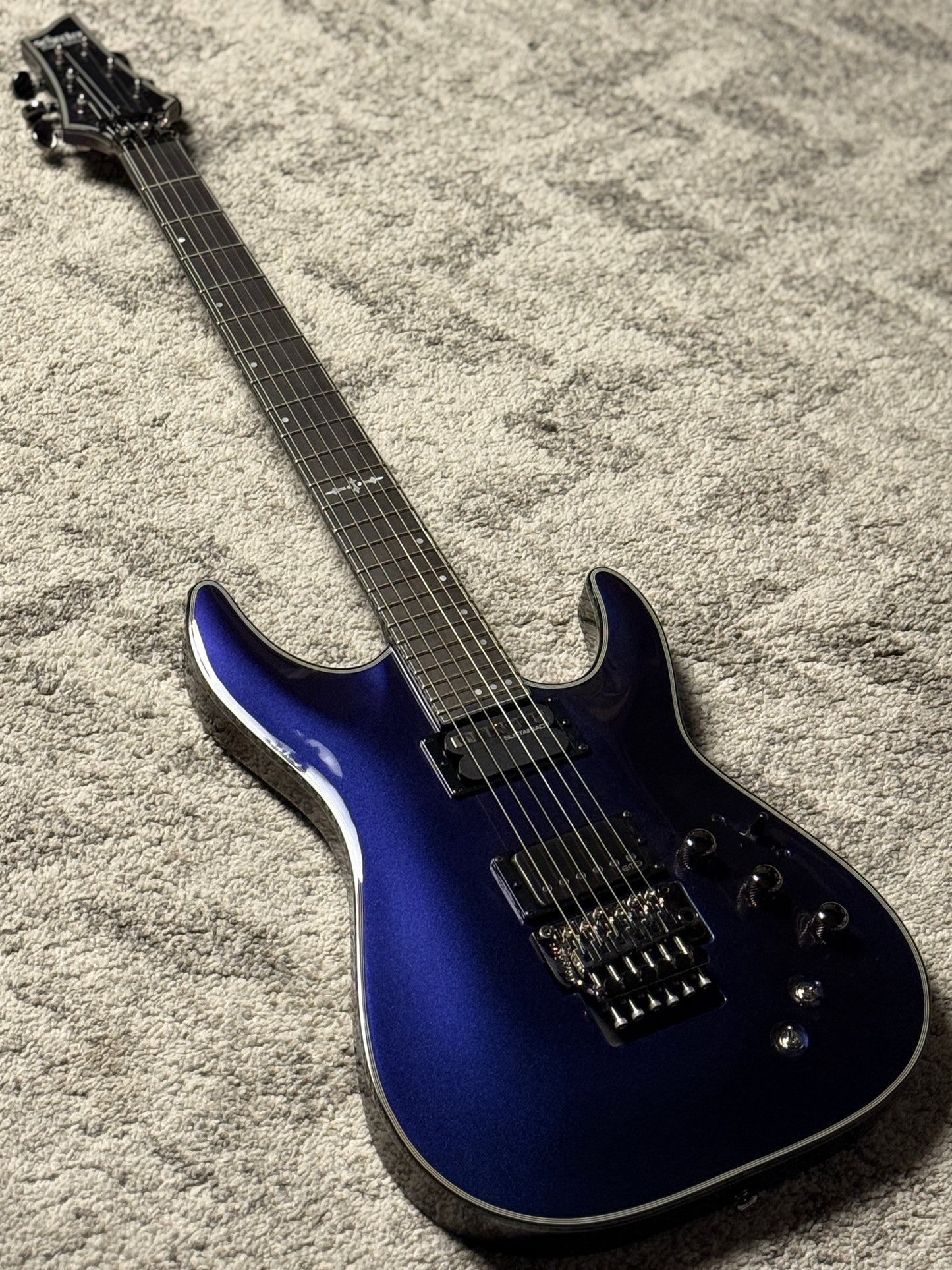Schecter Hellraiser Hybrid C-1 FR S UV in Ultra Violet W24101130