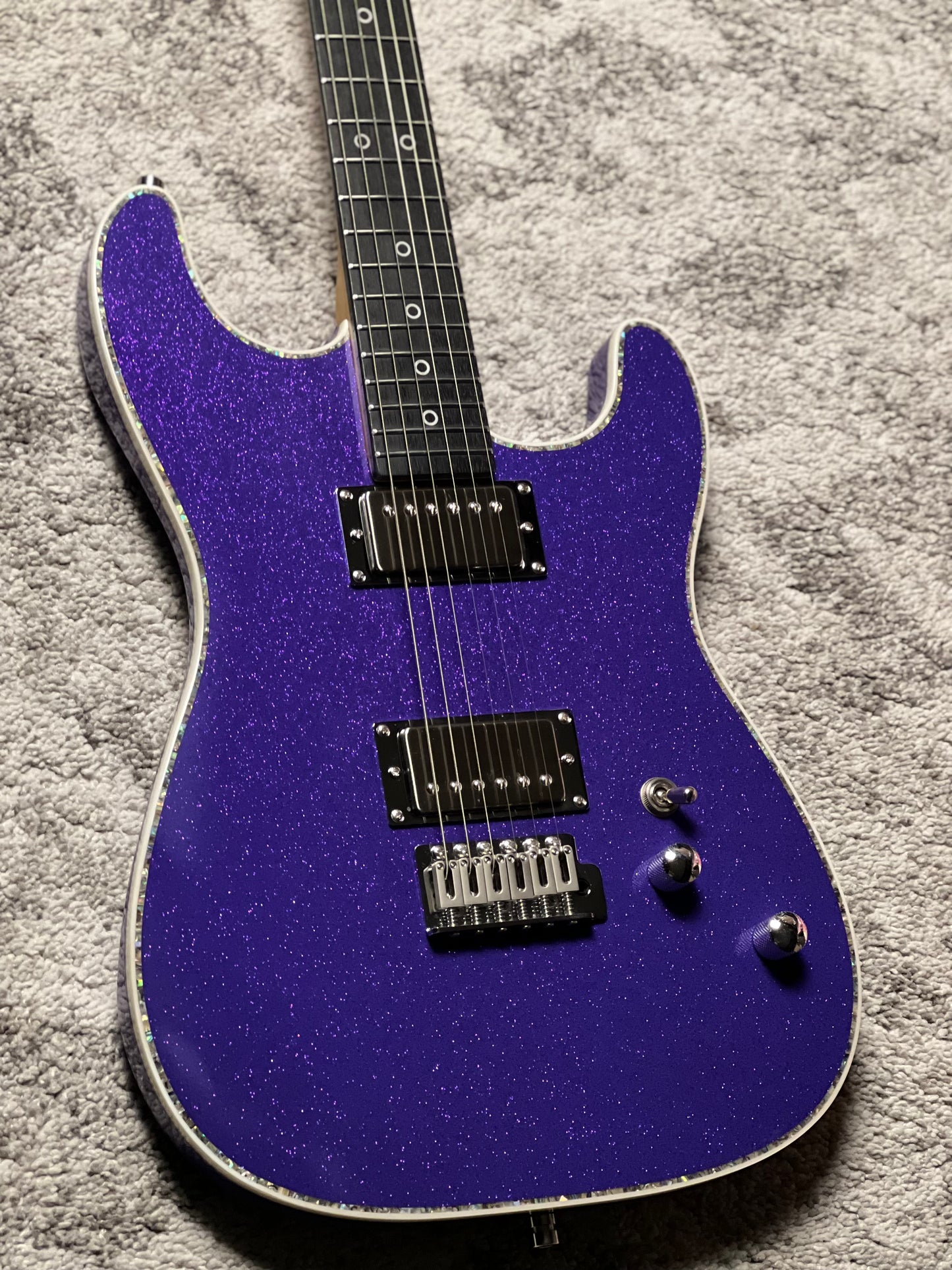 Dhatarattha Custom DST HH in Violet Purple Metallic with Rosewood FB