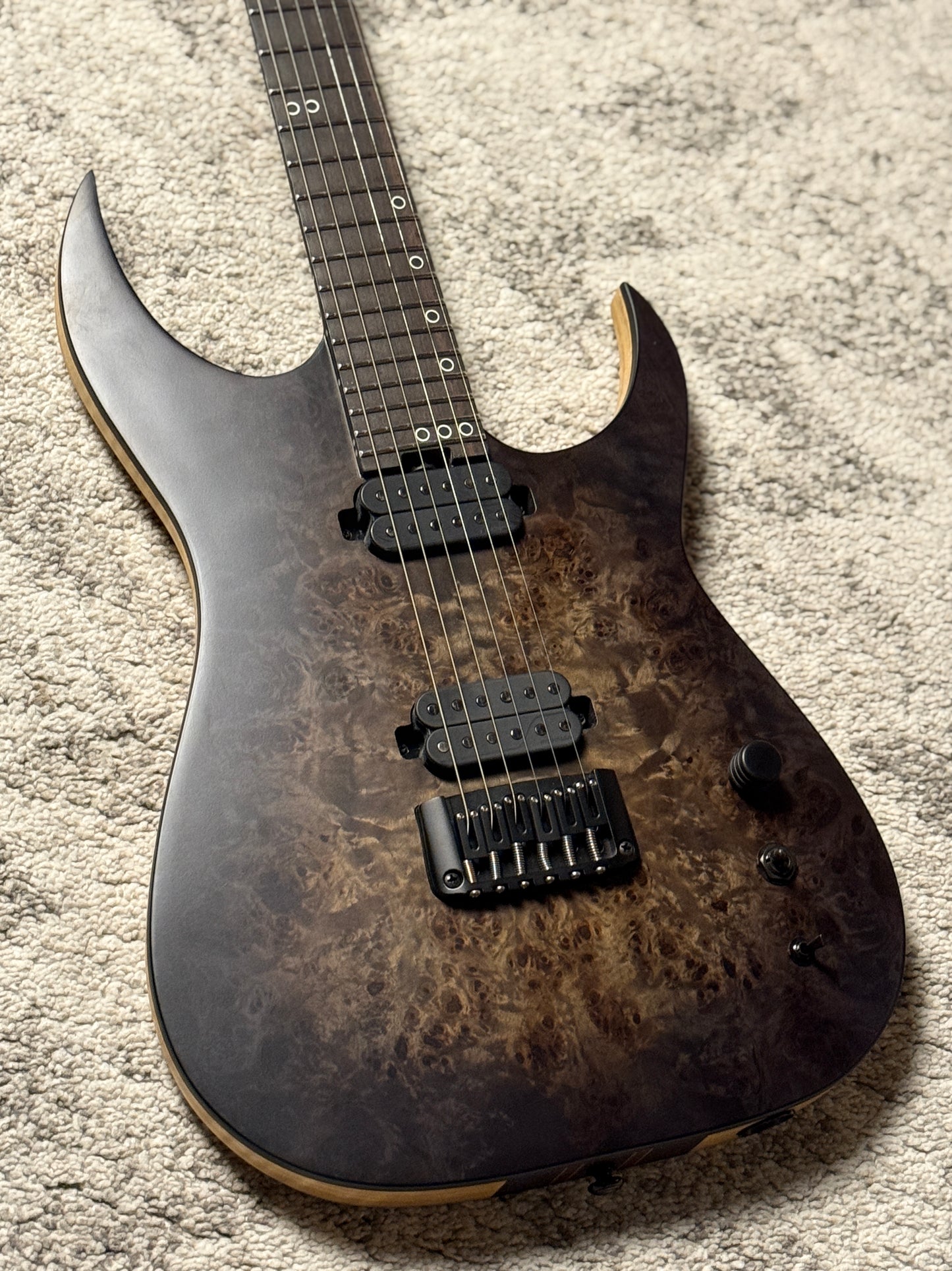 Schecter Keith Merrow KM-6 MK-III Artist in Trans Black Burst