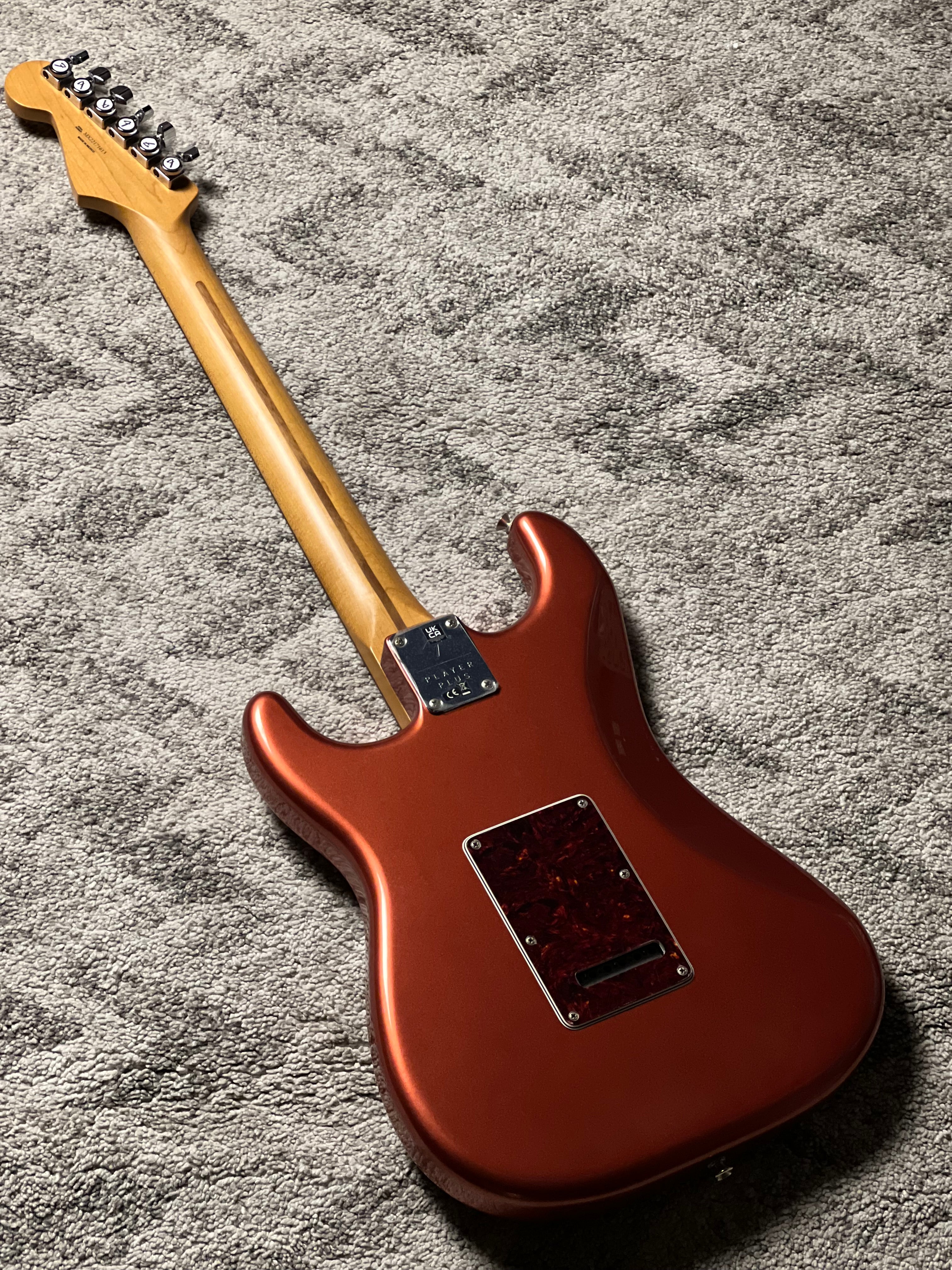 Fender Player Plus Stratocaster - Aged Candy Apple Red with Pau