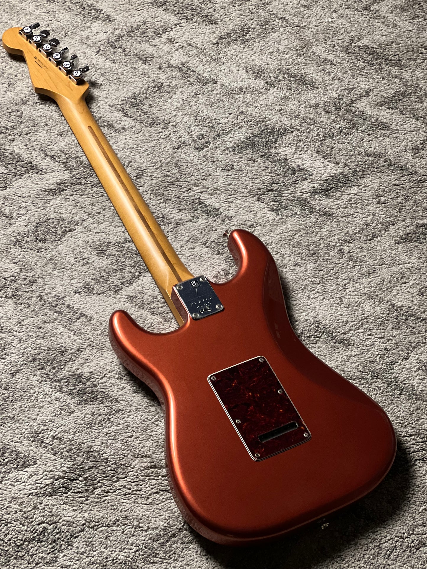 Fender Player Plus Stratocaster - Aged Candy Apple Red with Pau Ferro Fingerboard