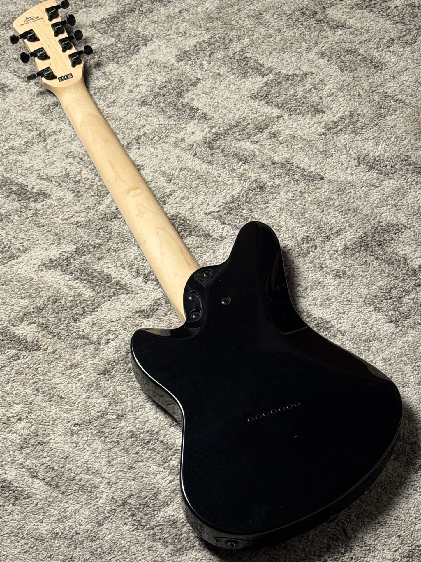 Jackson X Series Surfcaster HT7 7-String with Laurel FB in Satin Black