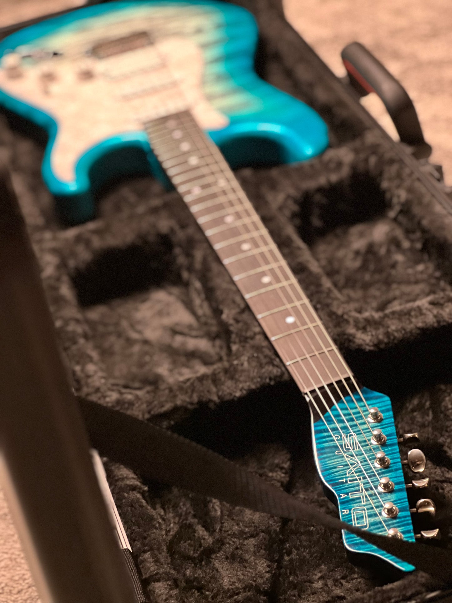 Saito S-622CS BEYOND SSH in Blue Lotus with Hardshell Case 253385