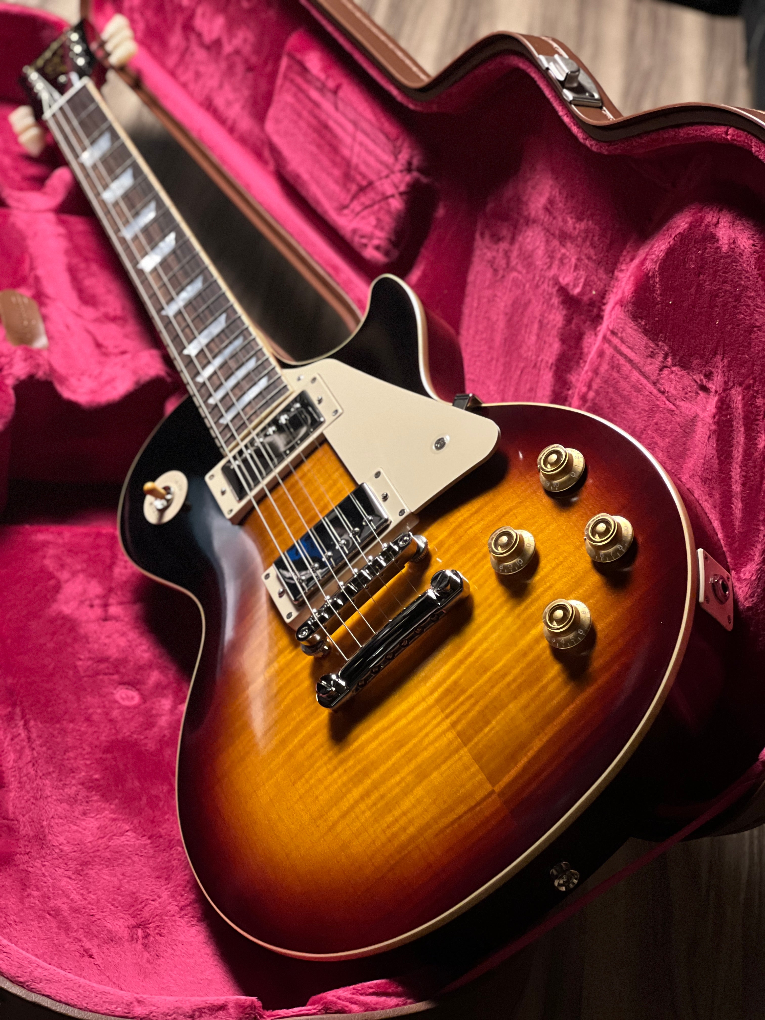 Epiphone 1959 Les Paul Standard Reissue in Washed Bourbon Burst w