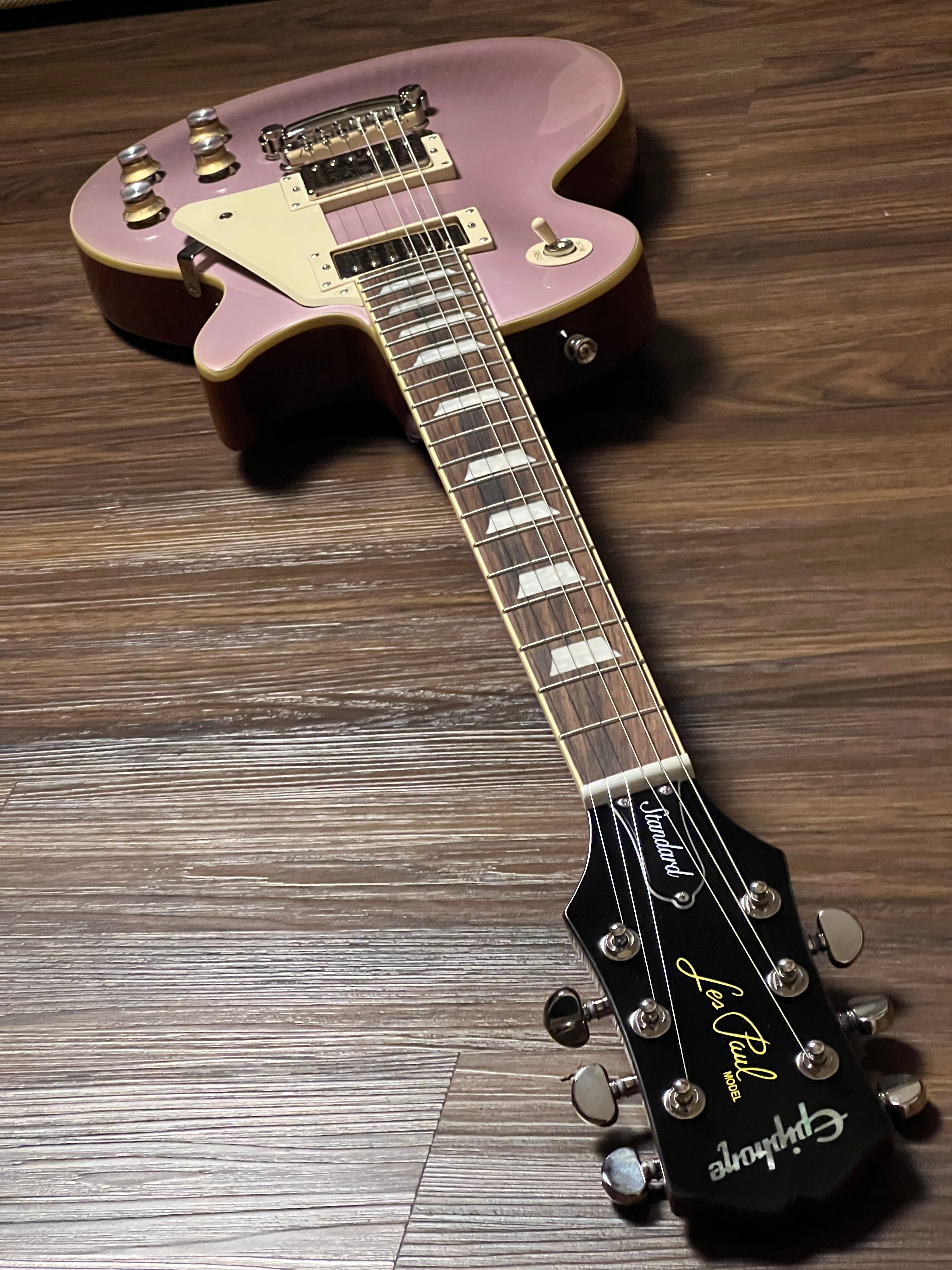 Epiphone Les Paul Standard '60s in Heather Poly – nafiriguitar.com