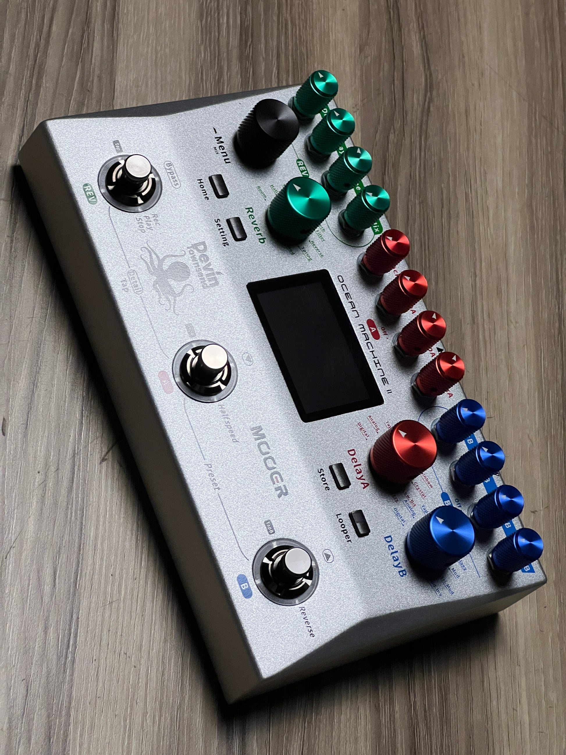 ocean machine pedal Mooer Ocean Machine II Devin Townsend Signature Dual Delay & Reverb Pe – nafiriguitar.com