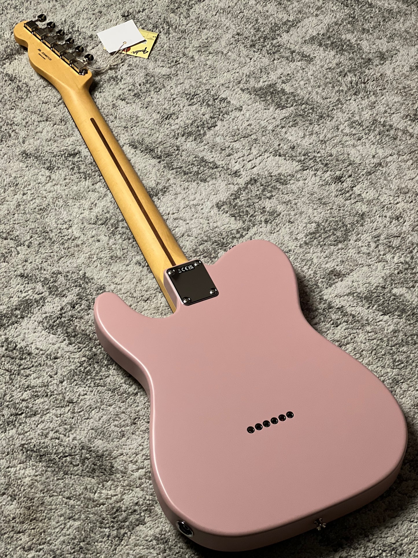 Fender MIJ Limited Kusumi Color Telecaster Thinline with RW FB In Kusumi Pink JD24017133