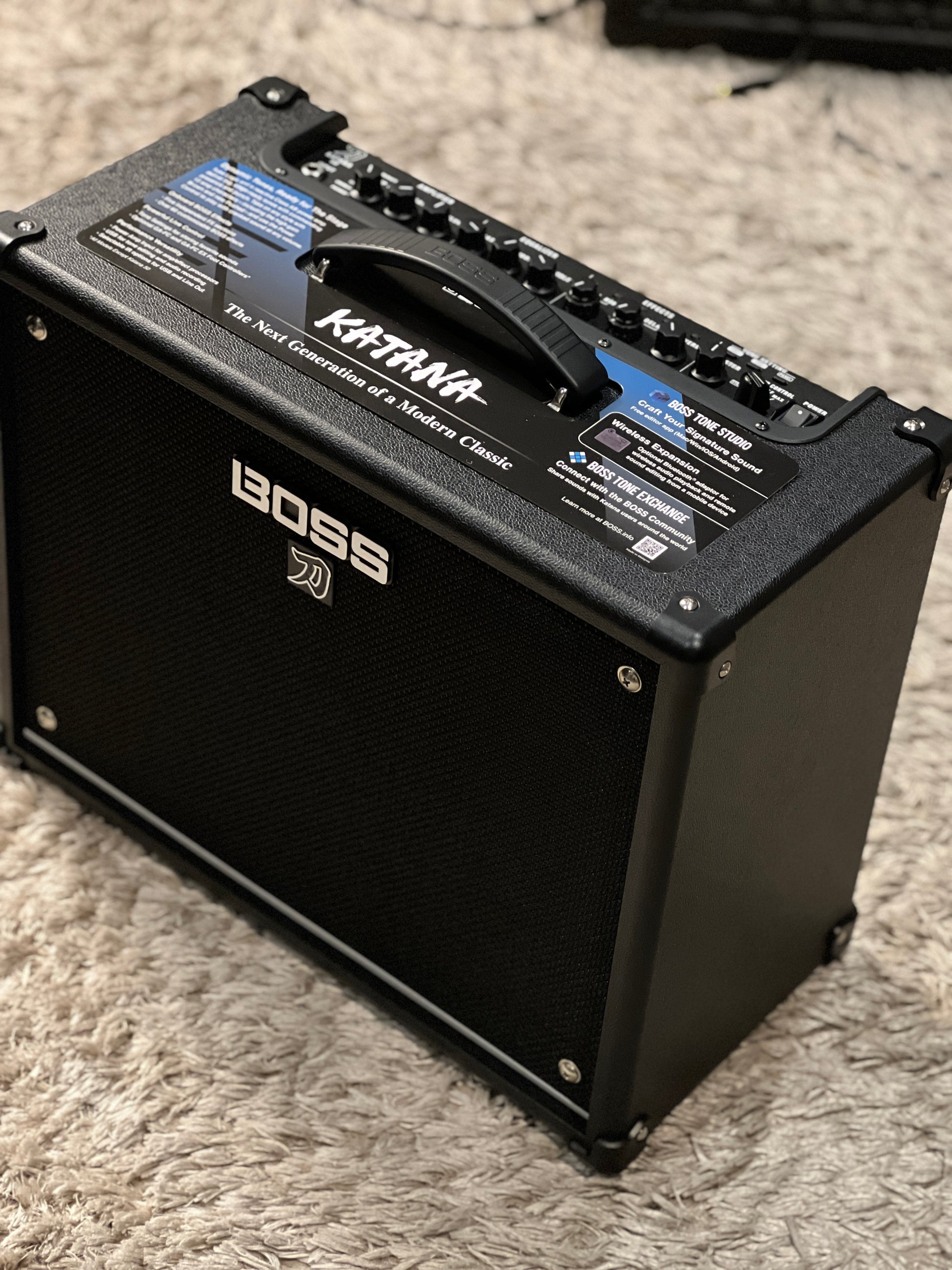 Boss Katana 50 MkIII 1 x 12 inch 50 Watt Combo Amp –