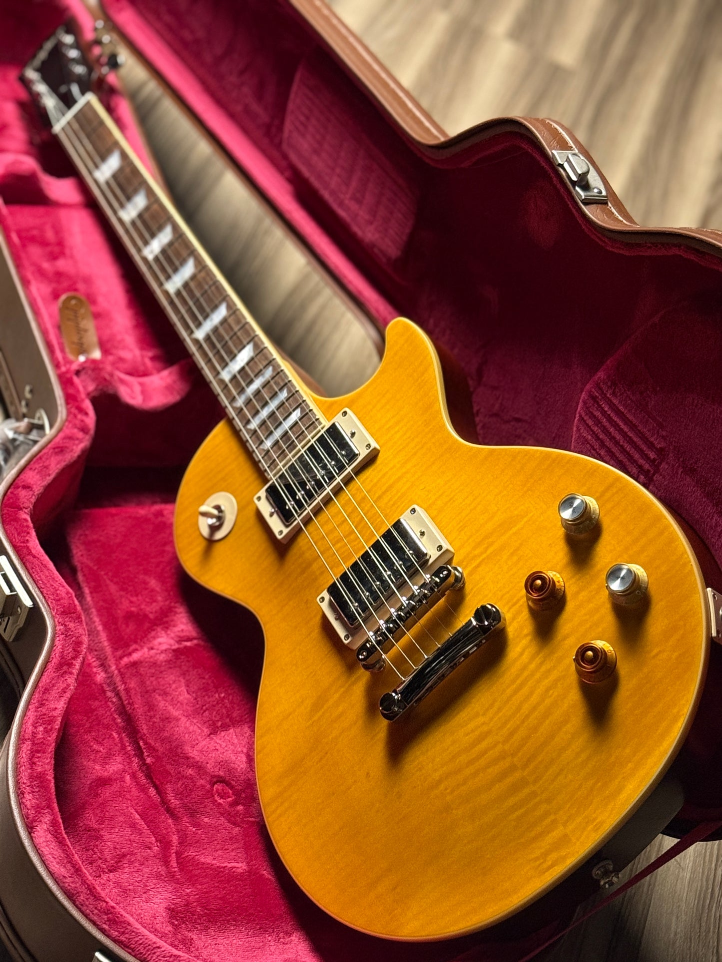 Epiphone Kirk Hammett "Greeny" 1959 Les Paul Standard in Greeny Burst Incl. HardCase 23101528108