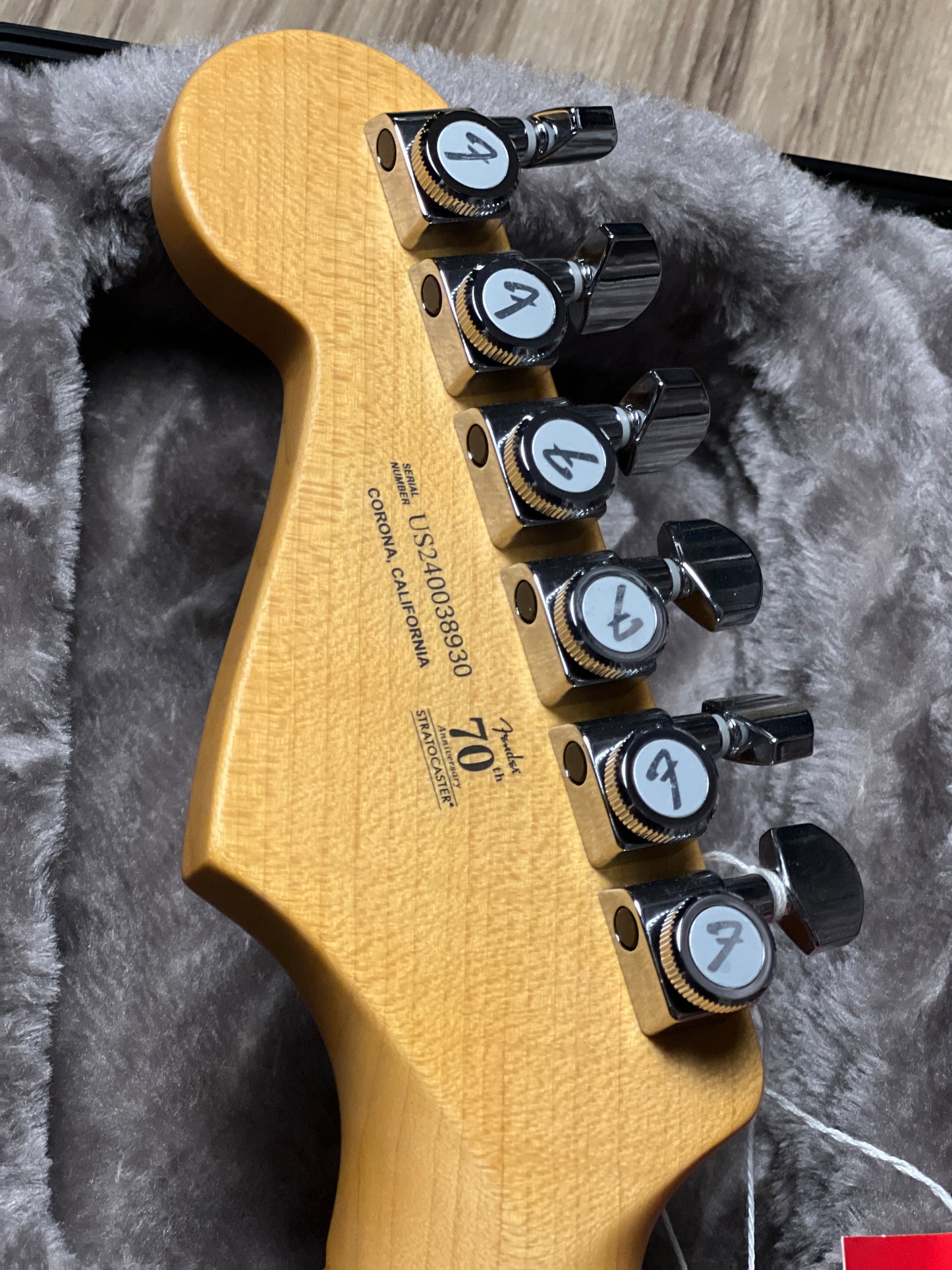 Fender American Ultra II Stratocaster HSS with Maple FB in Sinister Red US240038930