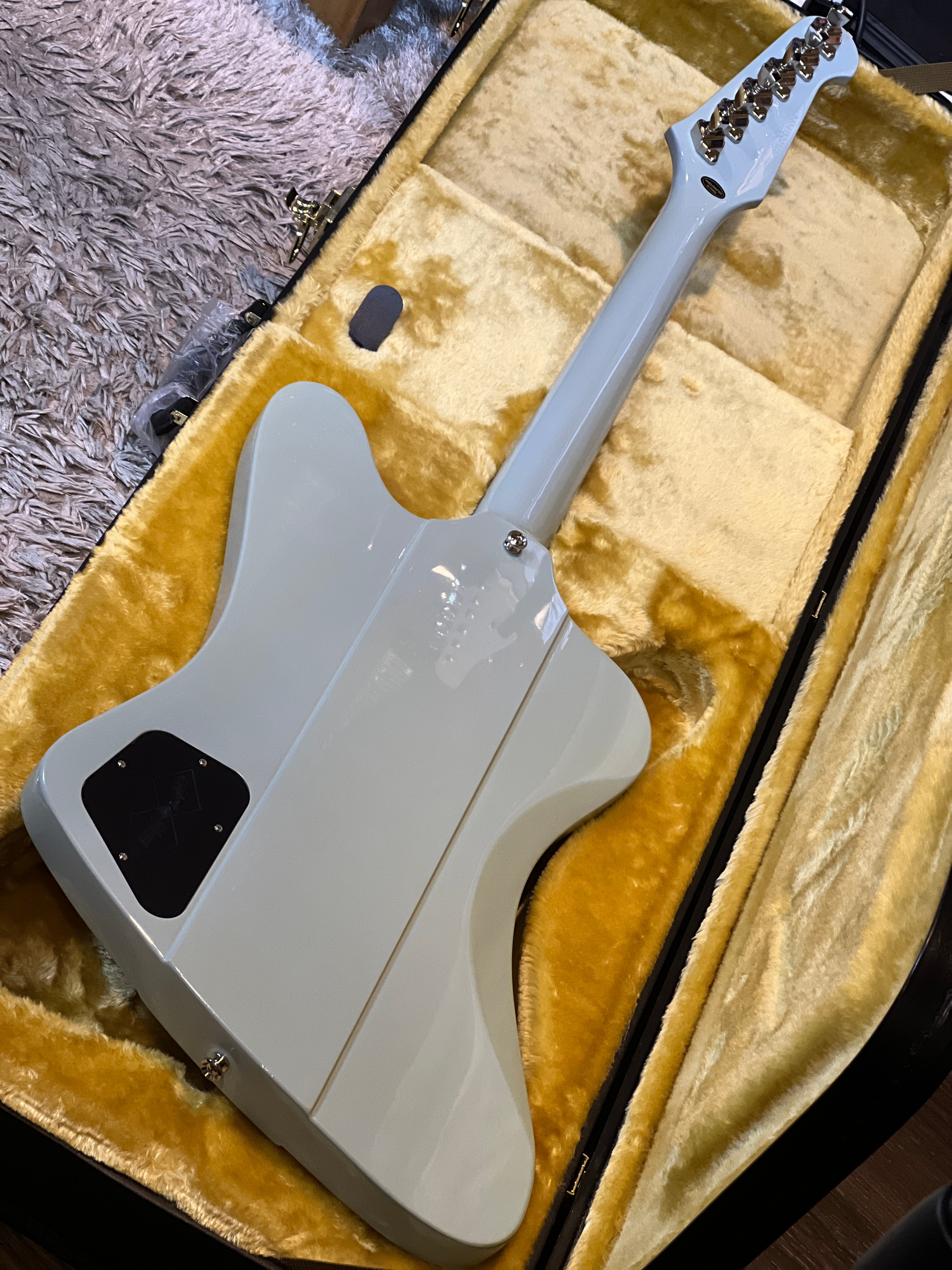 Epiphone 1963 Firebird V in Frost Blue – nafiriguitar.com