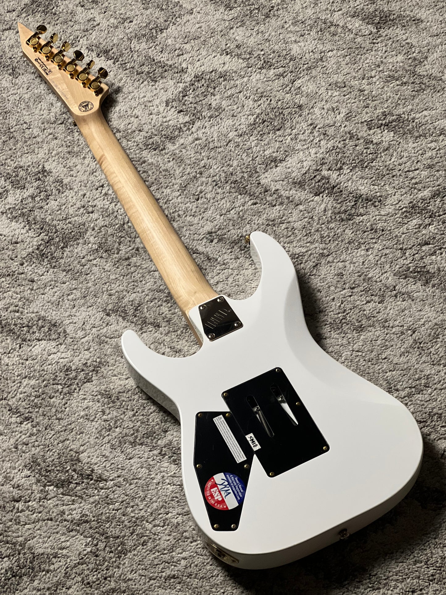 ESP LTD Mirage Deluxe '87 in Snow White