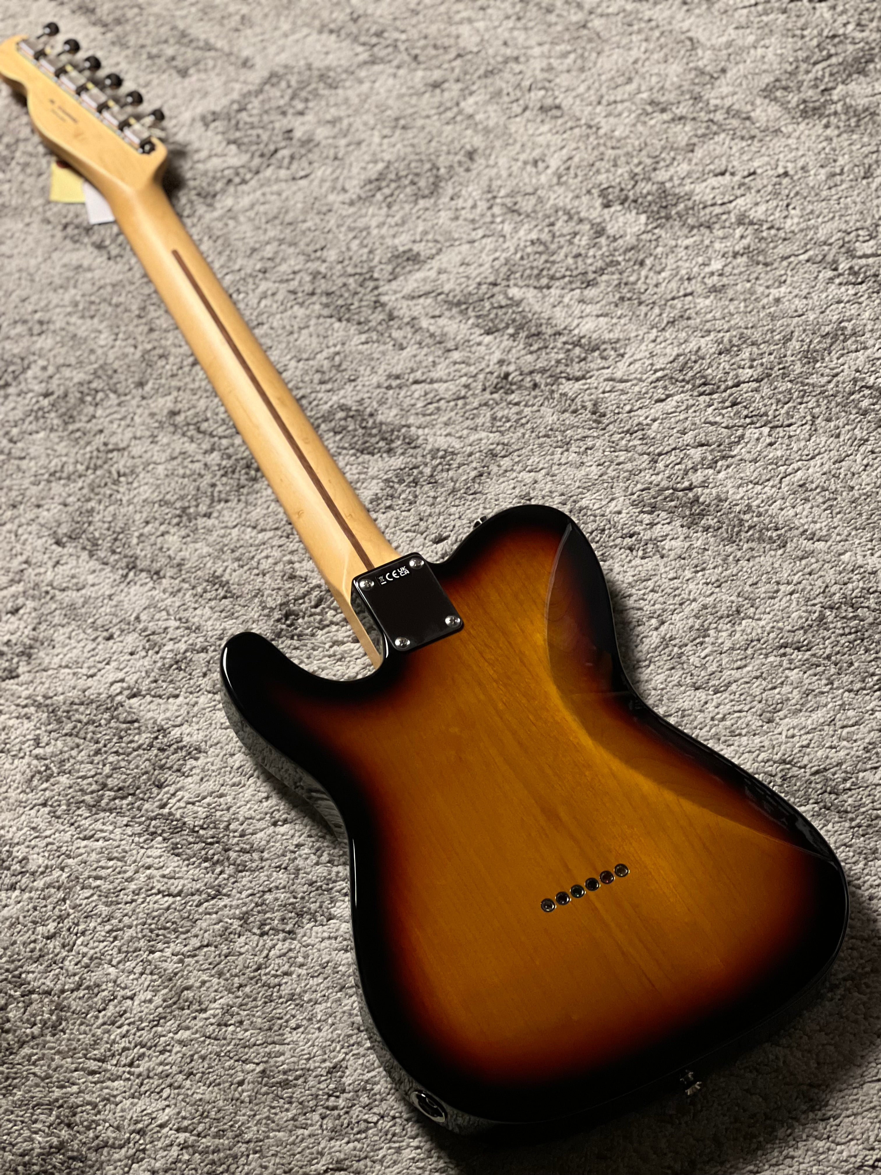 Fender Japan Hybrid II Telecaster with Maple FB in 3 Tone Sunburst
