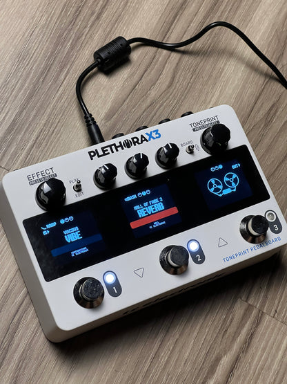 tc electronic toneprint pedals TC Electronic Plethora X3 TonePrint Multi-Effects Pedal – nafiriguitar.com