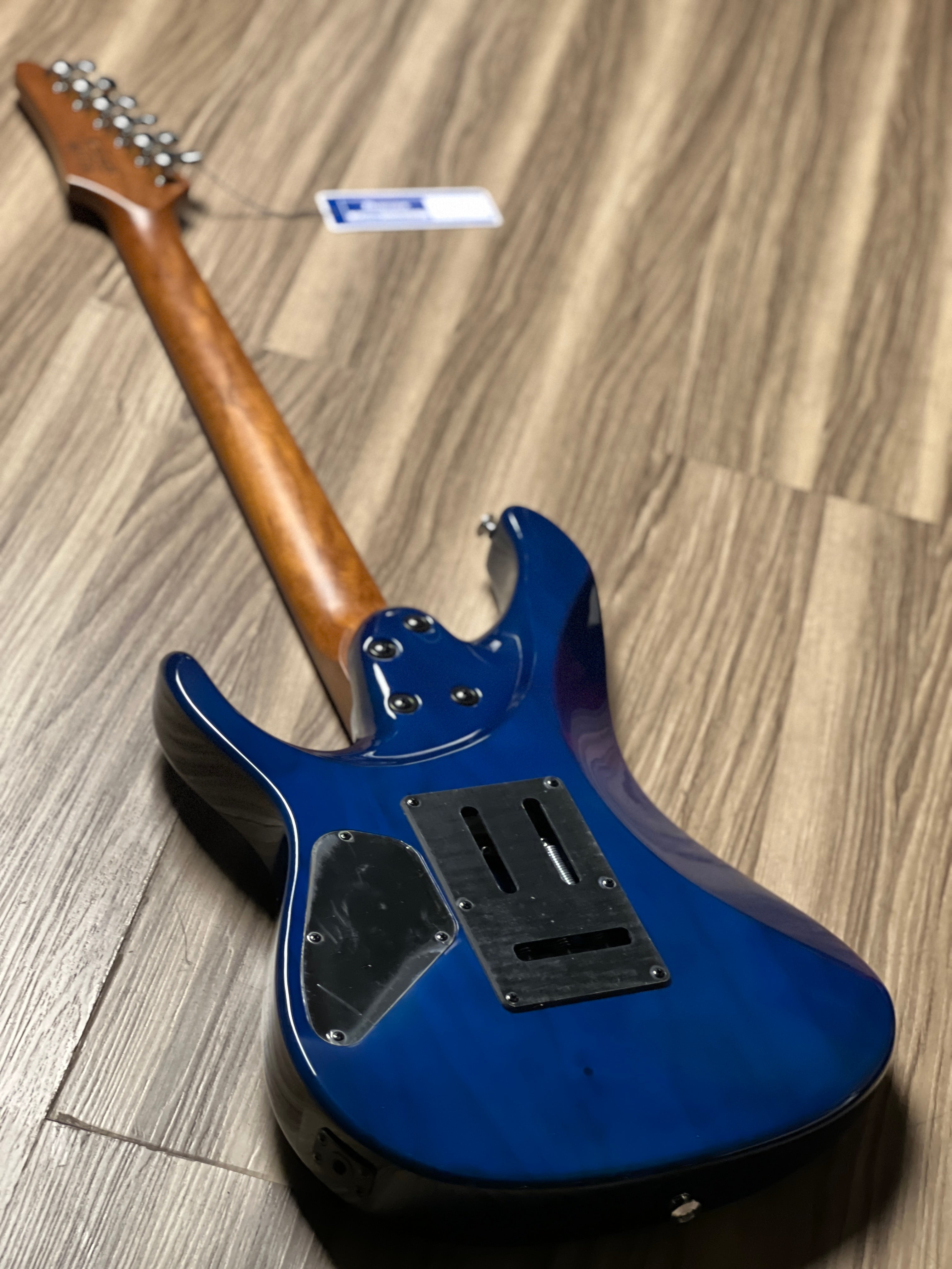Ibanez AZ24S1F-TXB in Transparent Turquoise Burst – nafiriguitar.com