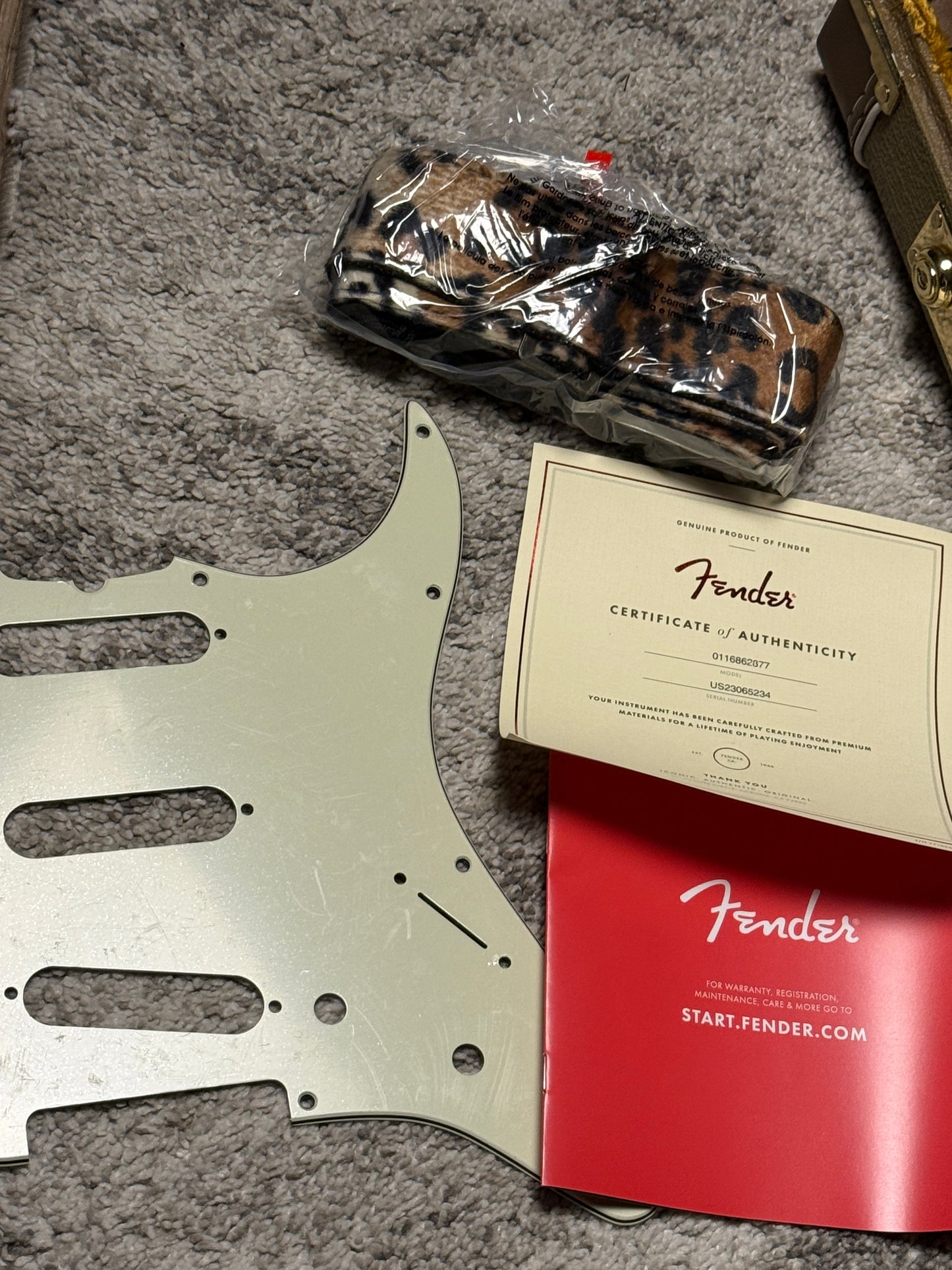 Fender Limited Edition Bruno Mars Stratocaster with Maple FB in Mars Mocha US23065234