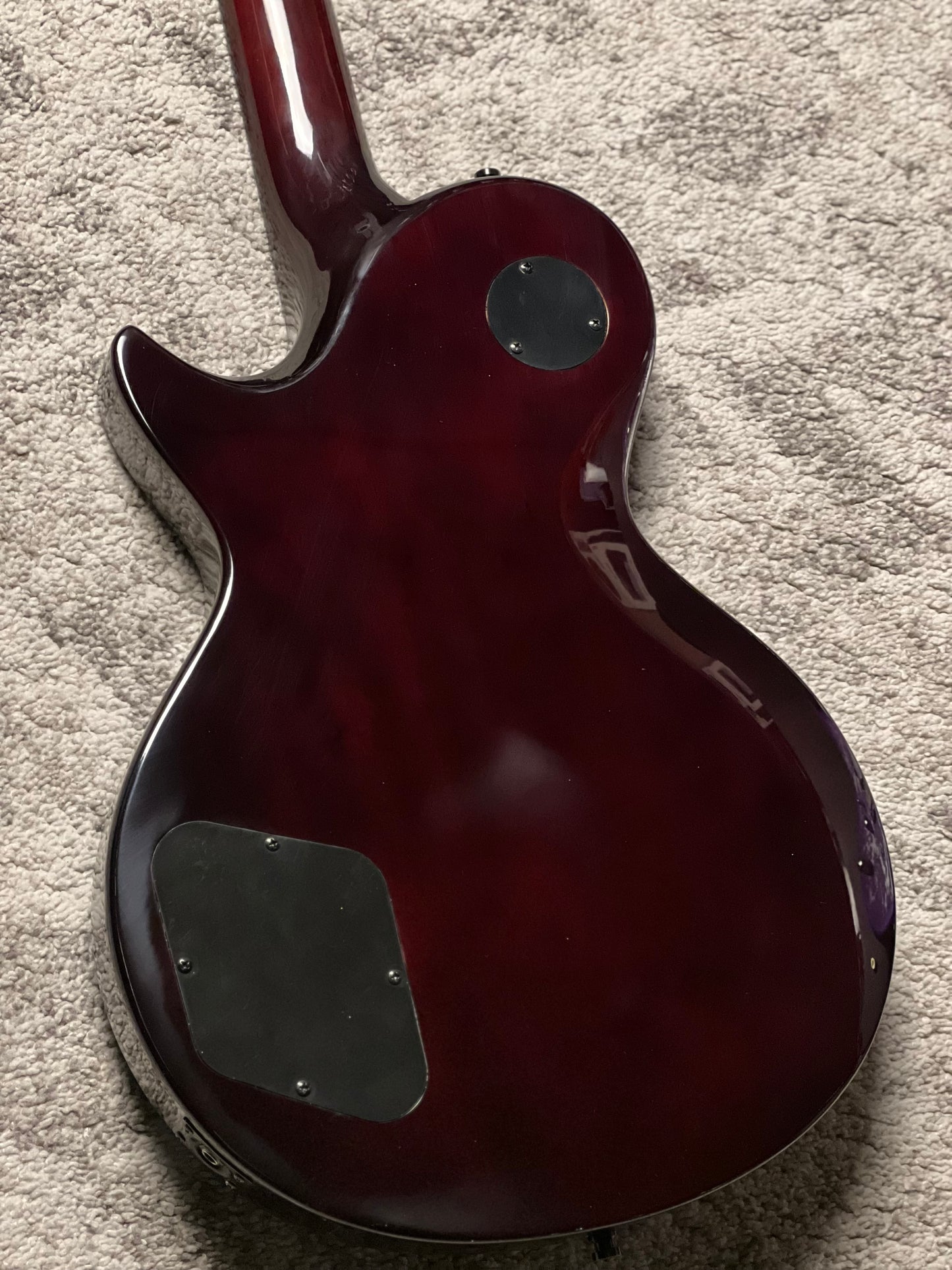 Dhatarattha Custom DLP in Transparent Blue with 5A Quilt Top