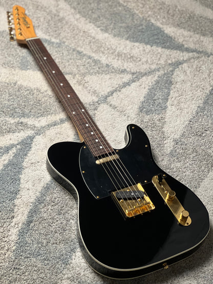 Tokai Japan ATE-101B -G/R Breezysound in Black with Gold Hardware 231337