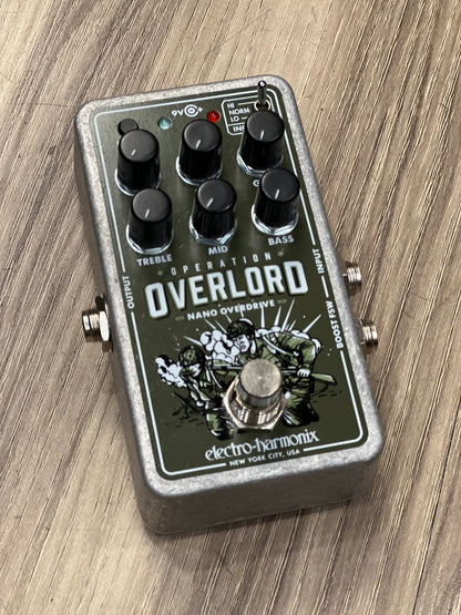 Electro-Harmonix Nano Overlord Overdrive Guitar Effects Pedal