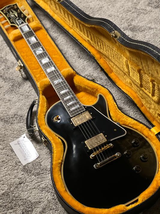 Gibson 1957 Les Paul Custom Reissue VOS - Ebony 2-Pickup 742558