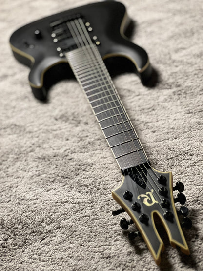 B.C. Rich Andy James Signature 7 EverTune in Satin Black K08230389 (USED)