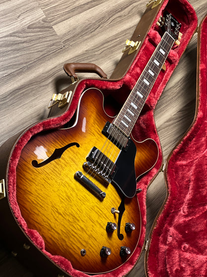 Gibson ES-335 Figured Semi Hollow Body in Iced Tea w/Case 228340110