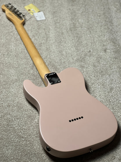 Fender Japan Traditional 2025 Collection 60s Telecaster with RW FB in Stardust Pink JD25013890