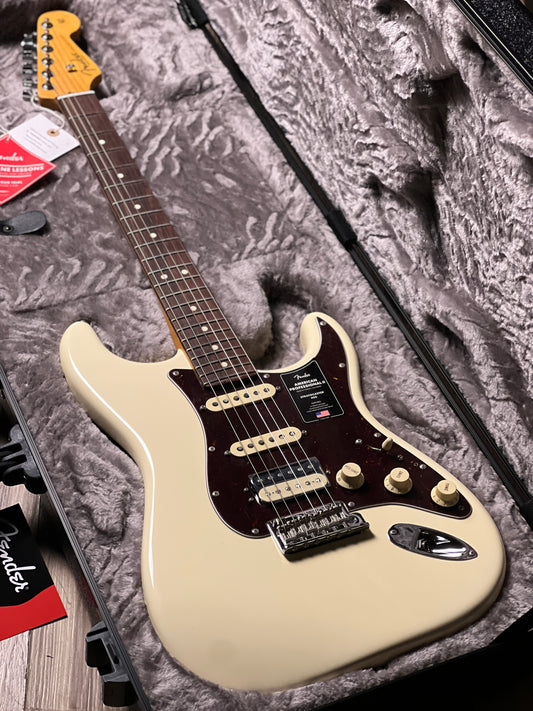 Fender American Professional II Stratocaster HSS Rosewood FB - Olympic White US23035627