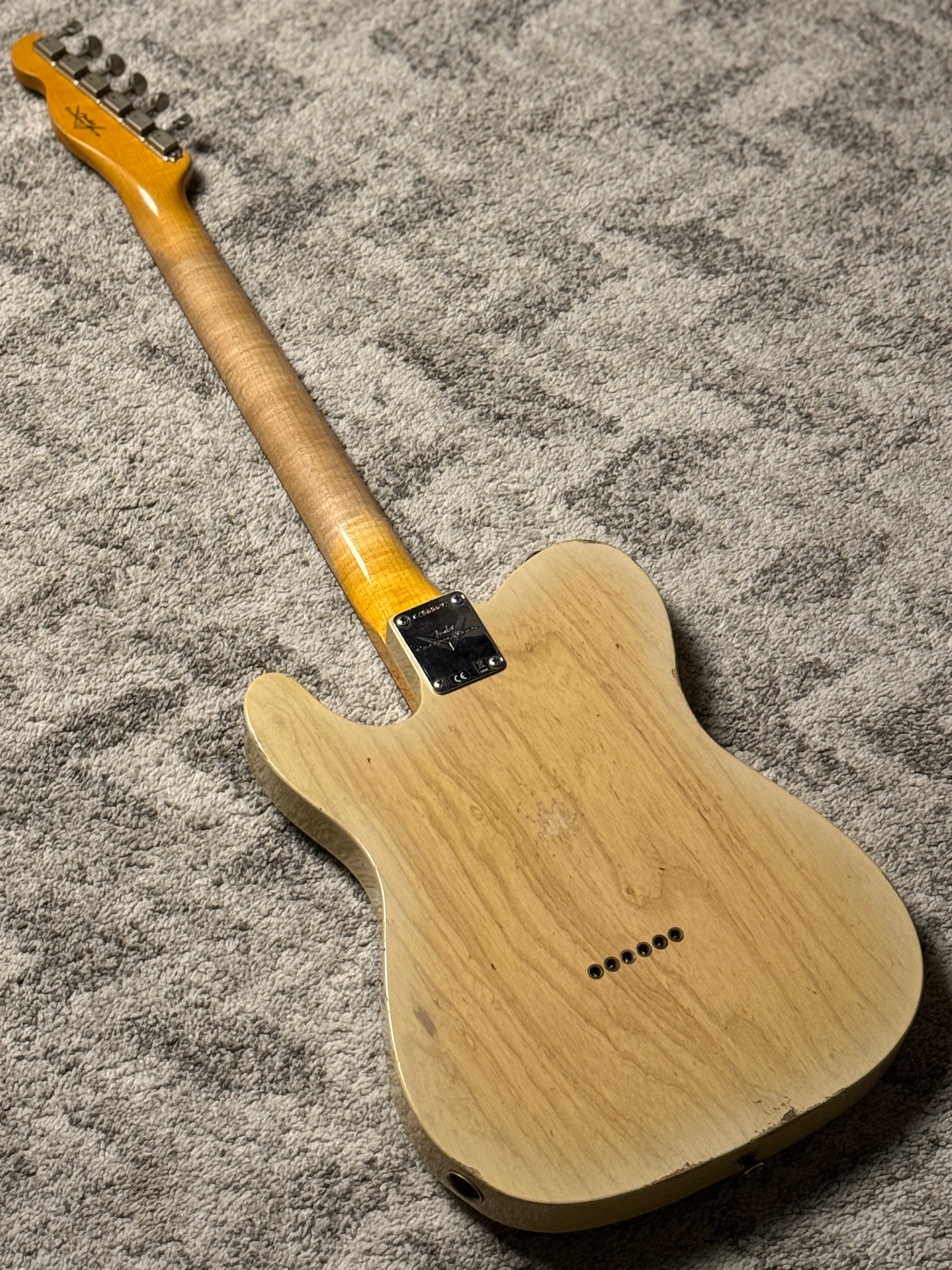 Fender Telecaster ナチュラル Fender Custom Shop '64 Telecaster Relic in Natural Blonde CZ565692