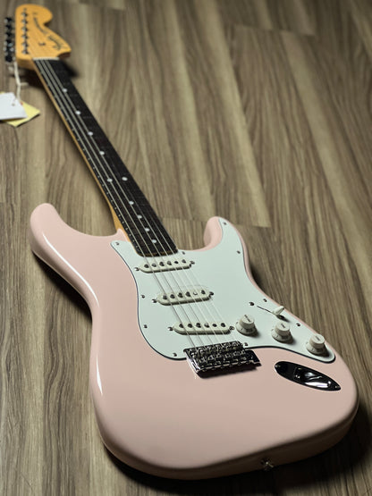 Fender FSR MIJ Traditional Late 60s Stratocaster with RW FB in Shell Pink JD24013865