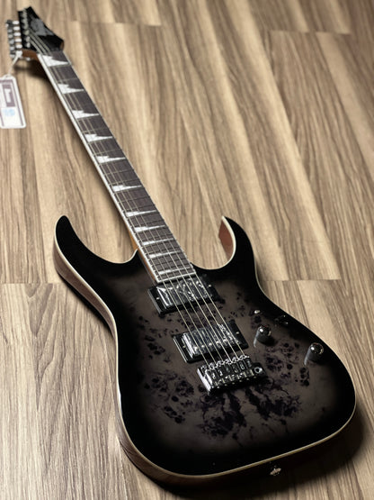 Ibanez GRG220PA1-BKB in Brown Black Burst