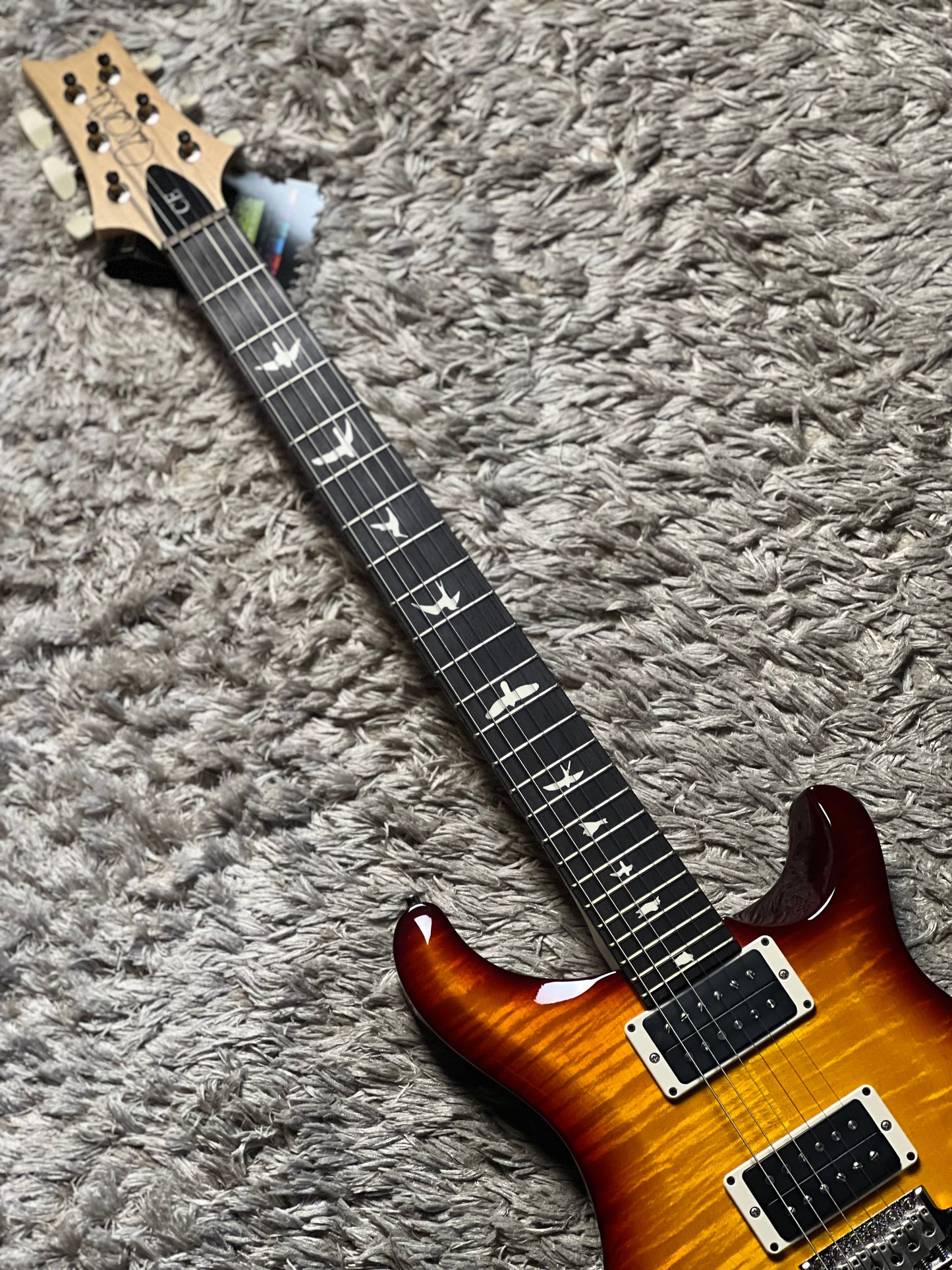 PRS CE 24 Custom Color Tobacco Sunburst 0427456