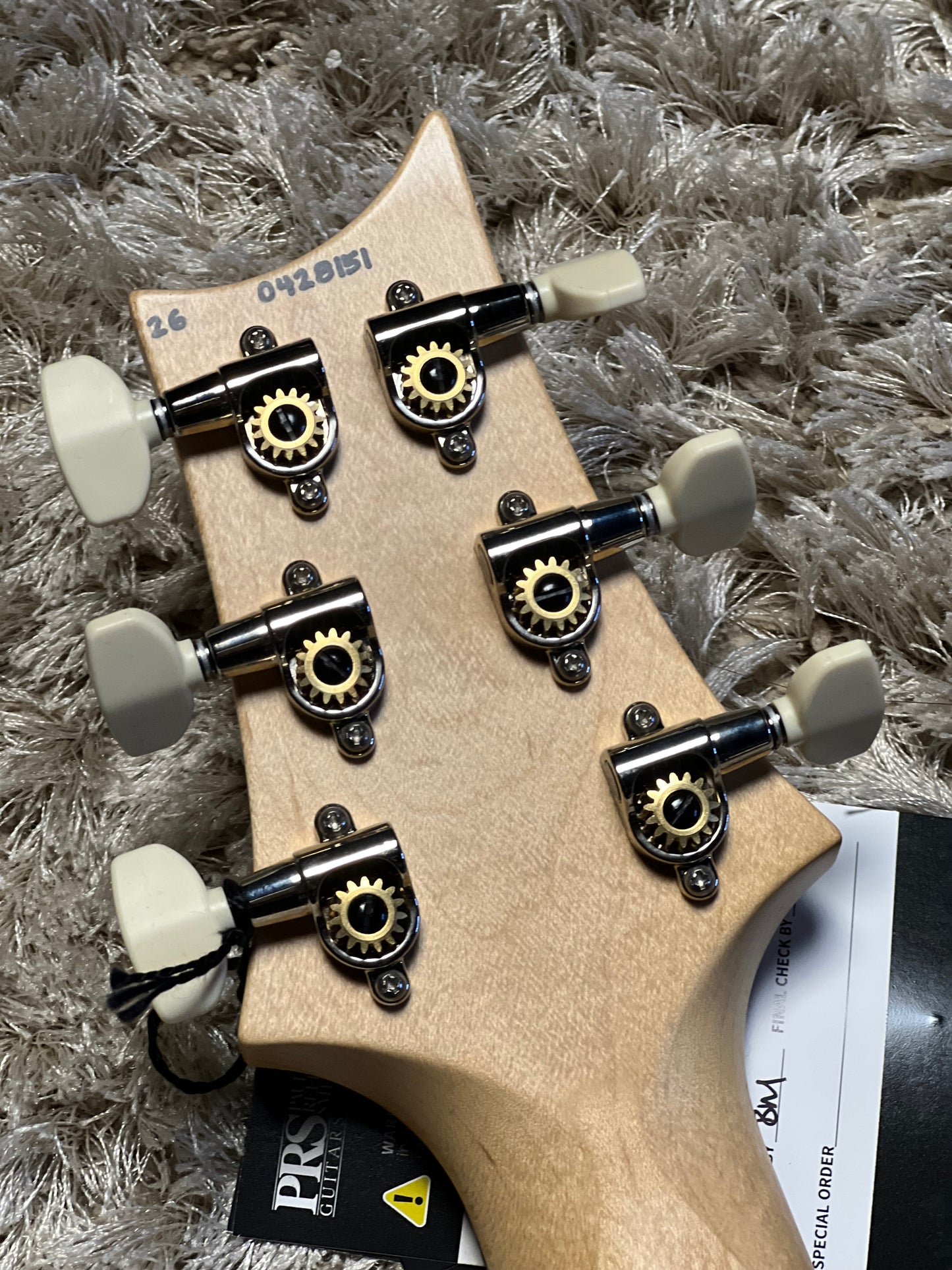 PRS CE 24 in Faded Gray Black Wraparound Smokeburst 0428151