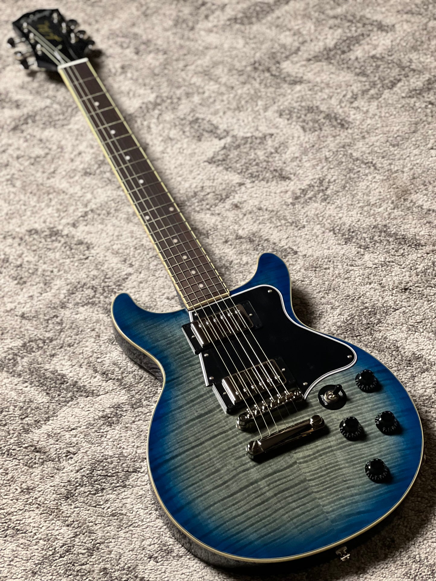 Epiphone Les Paul Special Double Cut Figured Ocean Burst