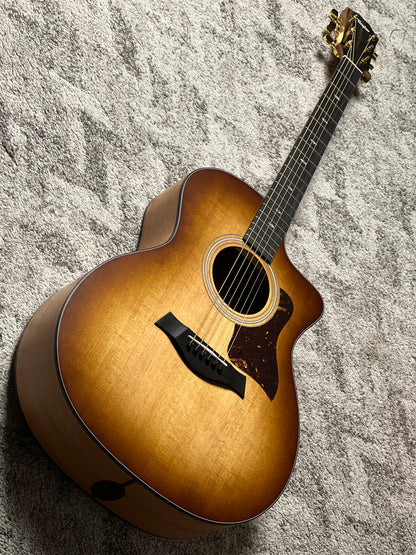 Taylor Sunset Blvd 114ce-S in Shaded Edge Burst Top w/Bag