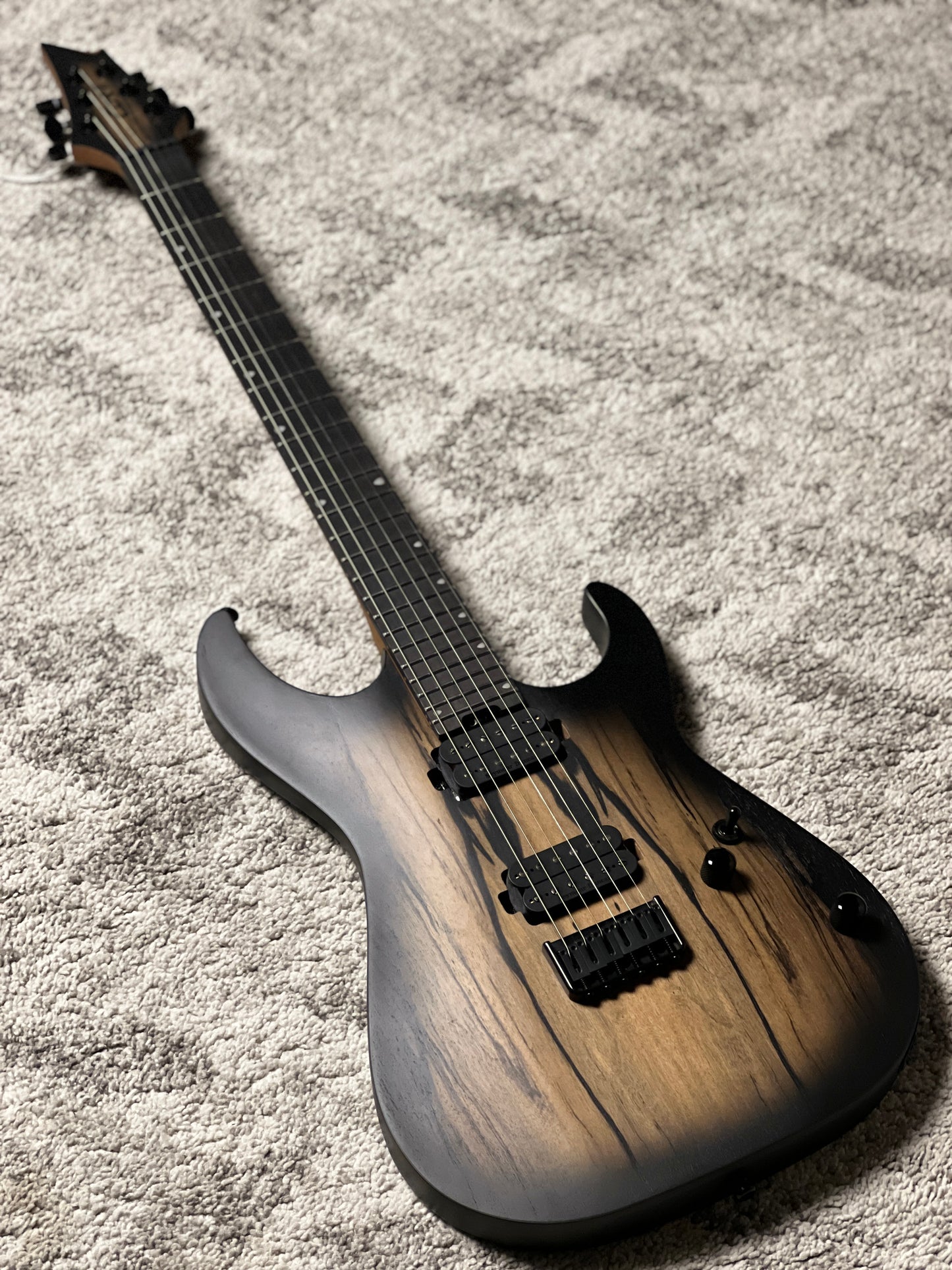 Cort KX500 Pale Moon in Natural Black Burst