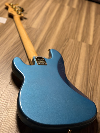 Squier 40th Anniversary Gold Edition Precision Bass in Lake Placid Blue (USED) ISSF22003751