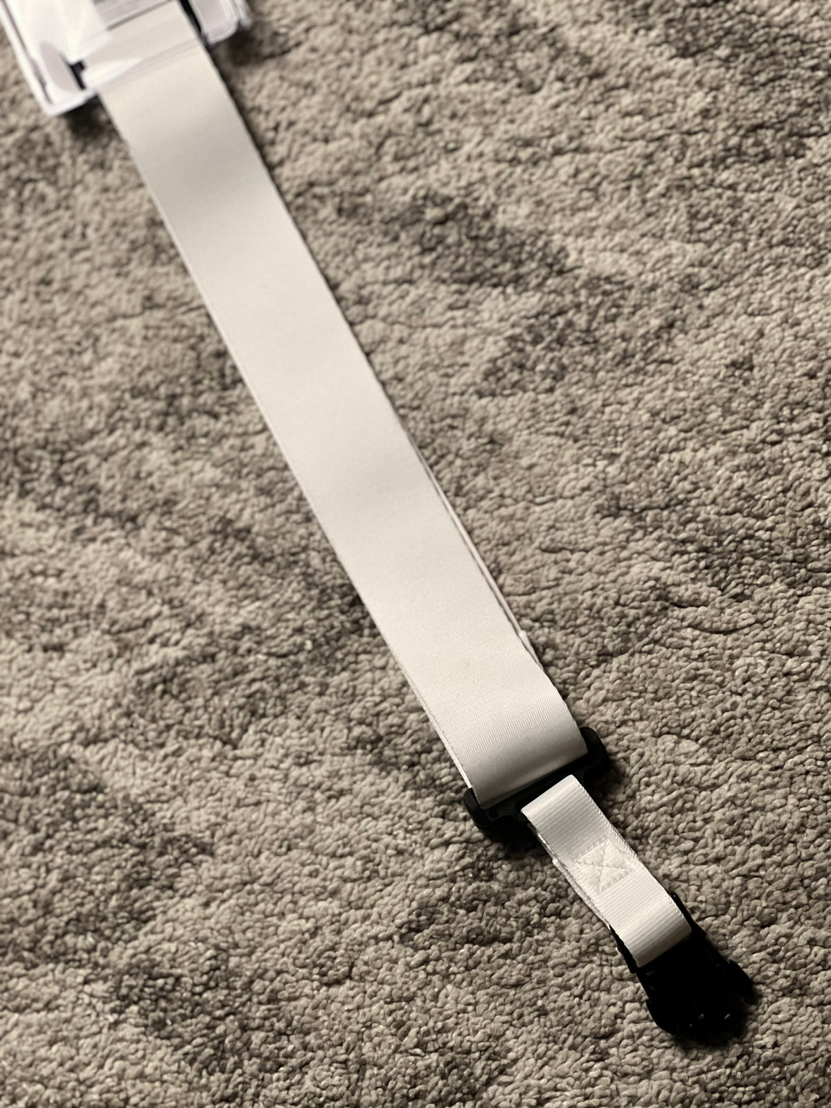 DiMarzio DD2249 Jim Root #4 ClipLock Guitar Strap in White