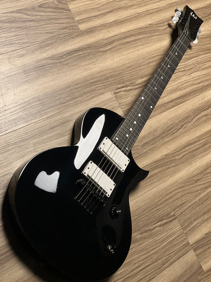 ESP LTD Ted Aguilar Signature TED-EC In Black with Hardshell Case W24022914