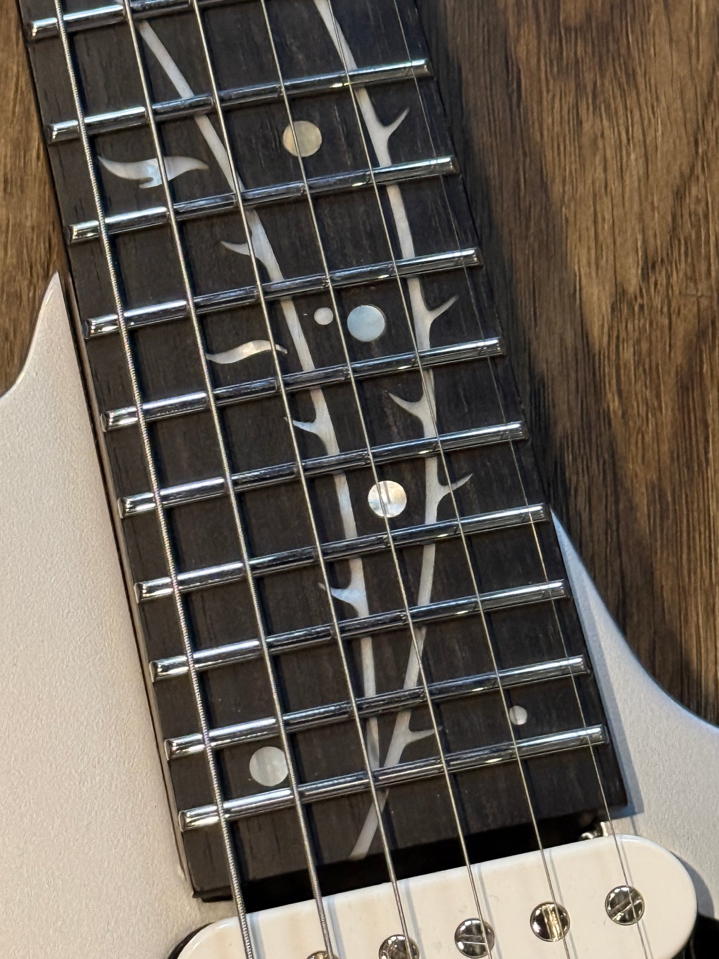 Ibanez TOD10 Tim Henson Signature Electric Guitar in Classic Silver I230514097 (USED)