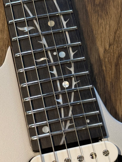 Ibanez TOD10 Tim Henson Signature Electric Guitar in Classic Silver I230514097 (USED)