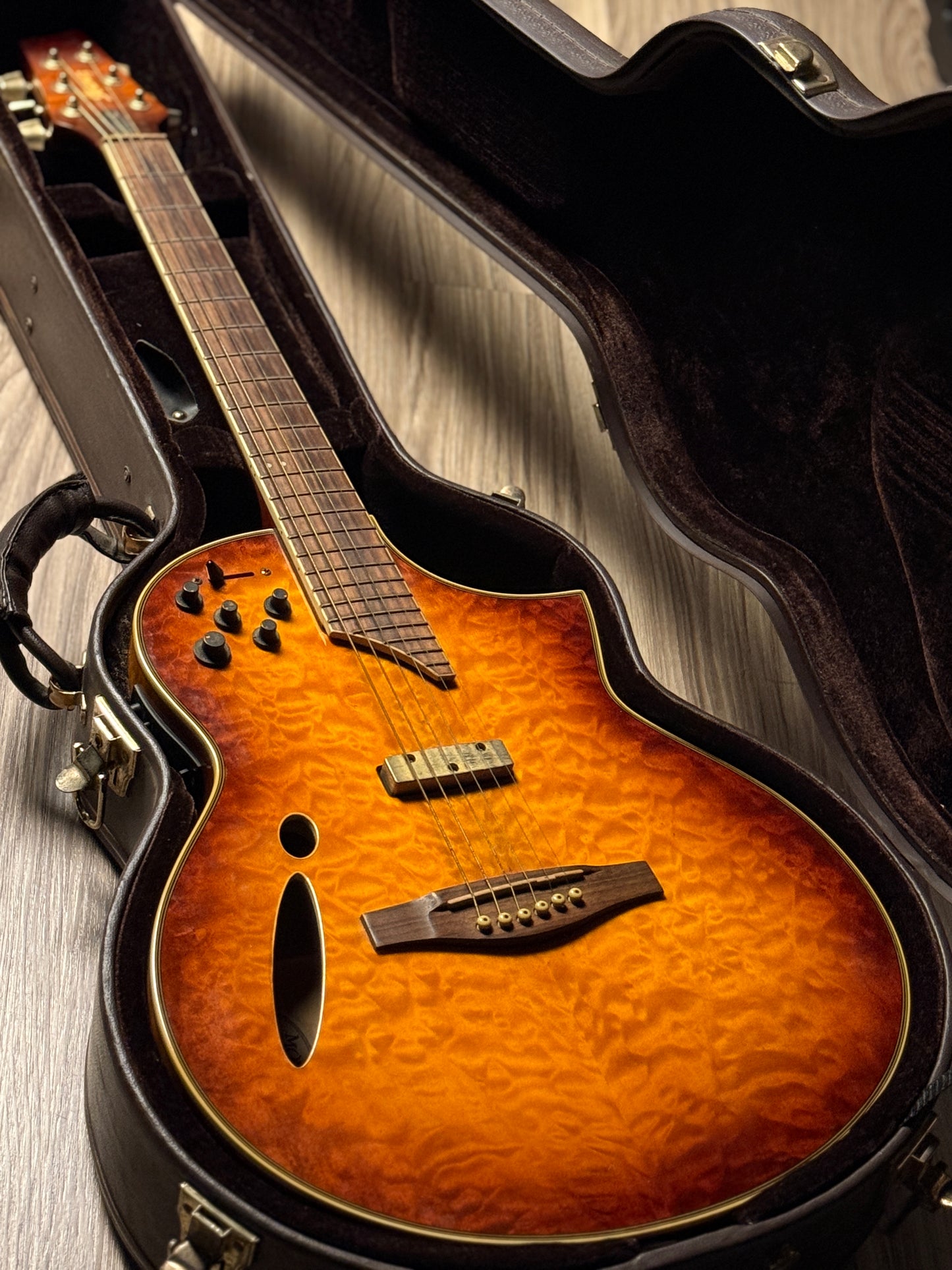 Ibanez MSC650VV Montage Series Hybrid in Vintage Violin Finish with Hardshell Case SQ09E09821