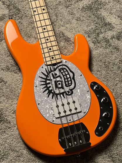 Sterling by Music Man Mike Herrera StingRay Bass in Orange Creamsicle