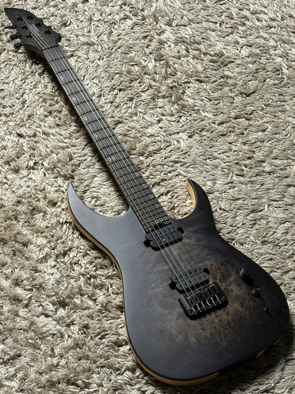 Schecter Keith Merrow KM-6 MK-III Artist in Trans Black Burst W23070050