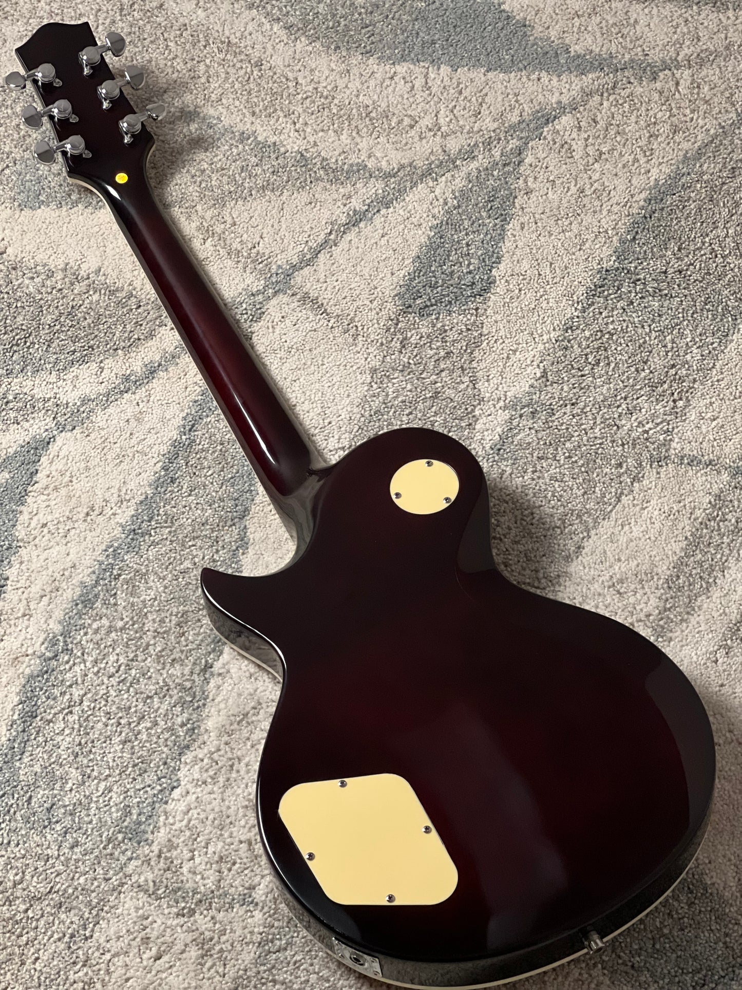 Dhatarattha Custom DLP in Orange Tiger with 5A Quilt Top