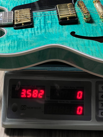 Gibson ES Supreme in Seafoam Green with Case 21624260