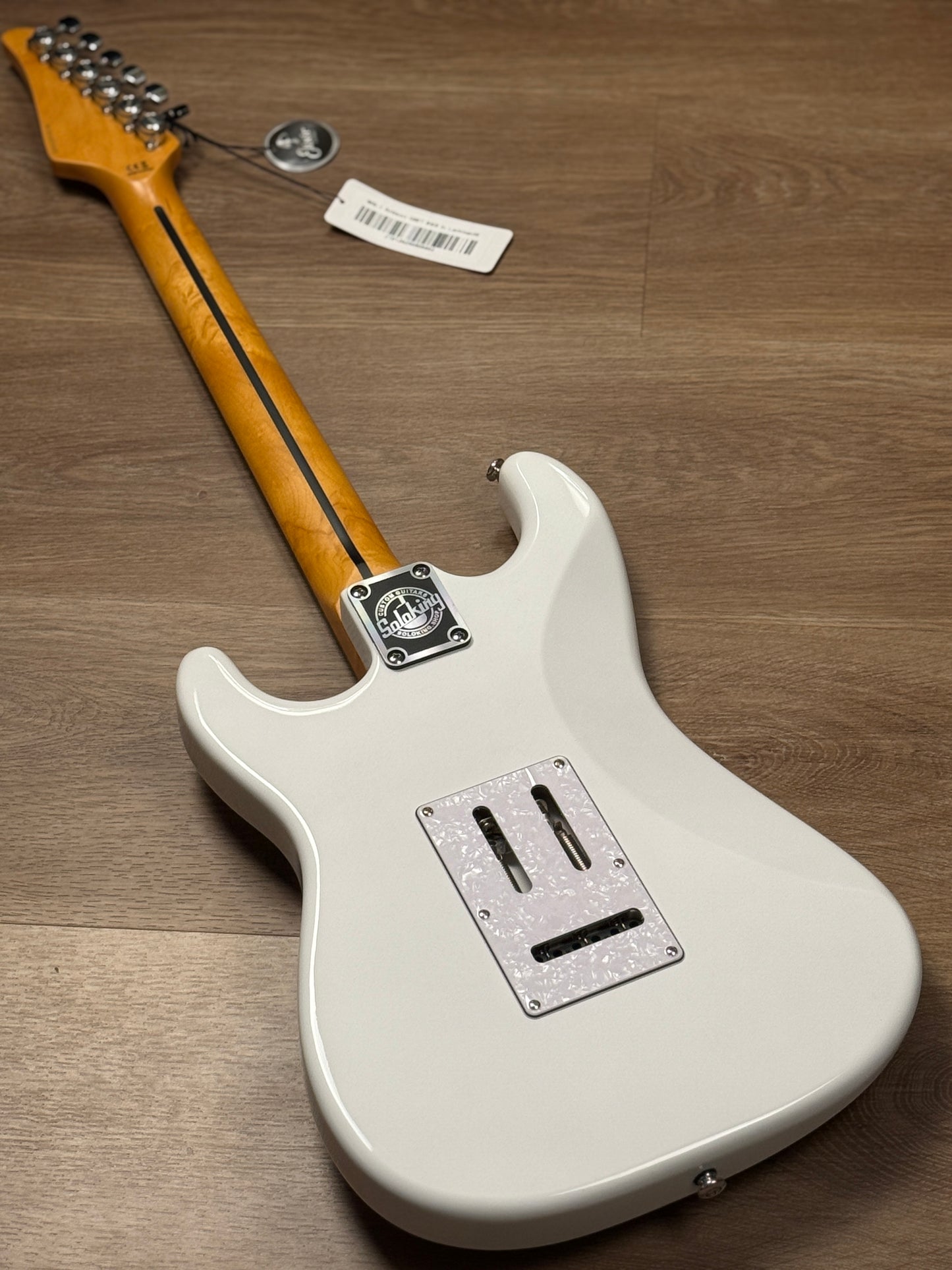 Soloking MS-1 Artisan Quilt SSS with Rosewood FB in Larimar Nafiri Special Run